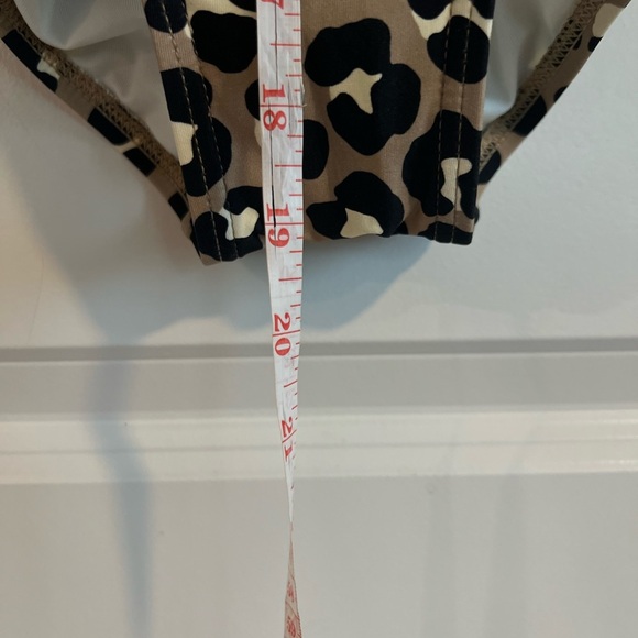 Michael KORS Women's Leopard-Print Lace-Up One-Piece Swimsuit - Picture 8 of 10